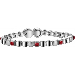 Breil Jewels Rolling Diamonds Collection T W. Red Crystals Size M Swarovski_TJ1455