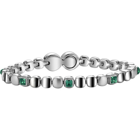 Breil Jewels Rolling Diamonds Collection Con Cristalli Verdi / W. Green Crystals Size M Swarovski_TJ1457_0