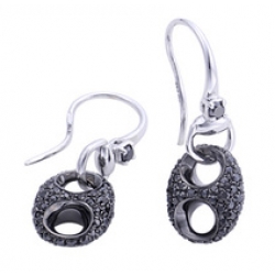 Gucci Jewels Marina Chain Orecchini/earrings Oro Bianco/white Gold_223569J8L429061
