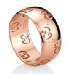 Gucci Jewels Icon Bold  Anello/ring Oro Rosa/rose Gold Size 54