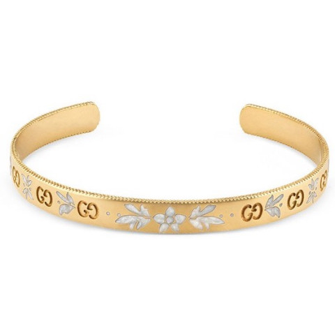 Gucci Jewels Mod.icon Blossom- Bracciale / Bracelet Oro Rosa / Rose Gold 17cm_YBA434528001017_0