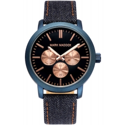 Mark Maddox Watch  Trendy. 42 Mm. Quartz. Chronograph. Date. Wr 30 Meters_HC3025-37