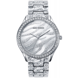 Mark Maddox Watch  Trendy Silver. 38 Mm. Quartz. Date. Wr 30 Meters_MM6006-80