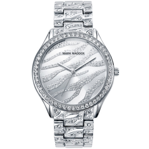 Mark Maddox Watch  Trendy Silver. 38 Mm. Quartz. Date. Wr 30 Meters_MM6006-80_0