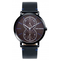 Mark Maddox Watches Trendy Hc0012-47 .  Leather/cuoio - Multifuncion - 41x47 Mm - Wr 3 Atm