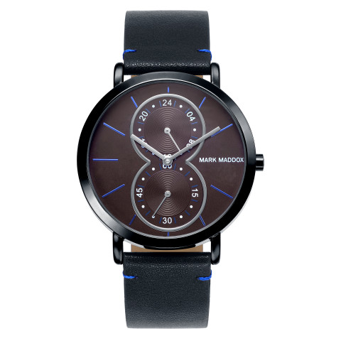 Mark Maddox Watches Trendy Hc0012-47 .  Leather/cuoio - Multifuncion - 41x47 Mm - Wr 3 Atm_HC0012-47_0