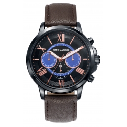 Mark Maddox Watches Casual Hc6016-53 . Leather/cuoio - Multifuncion - 42 Mm - Wr 3 Atm