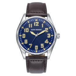Mark Maddox Watches Casual Hc6017-35 . Leather/cuoio - 42 Mm - Wr 3 Atm_HC6017-35