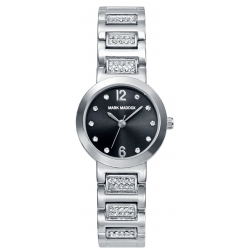 Mark Maddox Watches Street Style Mf009-55 . Silver Pvd - 26x33 Mm - Wr 3 Atm