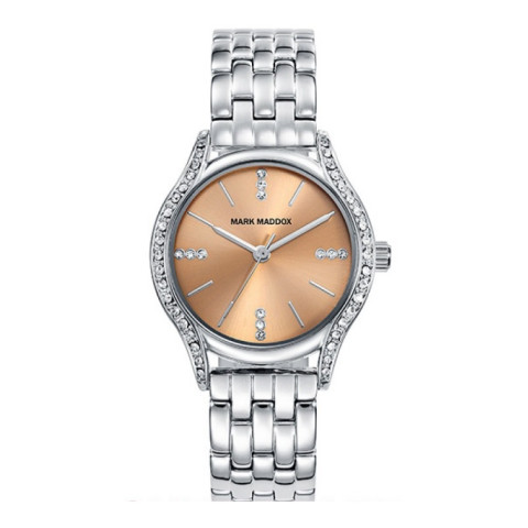 Mark Maddox Watches Trendy Silver Mm7011-97 - Case: Stainless Steel And Solid Metal - 30 Mm - Stainless Steel Bracelet - Wa_MM7011-97_0