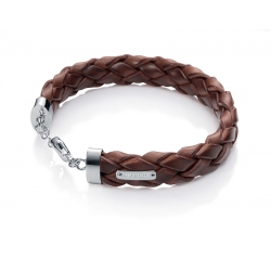 Viceroy Jewels Model Magnum30003p000-94 - Bracelet/bracciale - Stainless Steel - Leather Cuoio