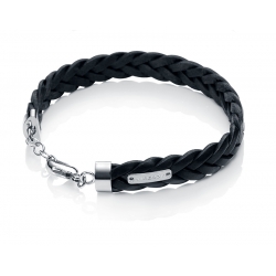 Viceroy Jewels Model Magnum30005p000-95 - Bracelet/bracciale - Stainless Steel - Leather/cuoio - Length: 21.5 Cm