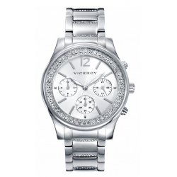 Viceroy Watches Femme 40848-85 - Stainless Steel - Chronograph - 39mm - 50 Meters