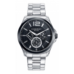 Viceroy Watches Magnum 46679-53 - Multifunction - 42 Mm - Stainless Steel Case And Bracelet - Water Resistant: 100 Meters
