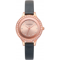 Viceroy Watches Femme 471040-93 - Stainless Steel - Leather/cuoio - 30mm - 30 Meters