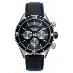 Viceroy Watches Sportif 471041-57 - Titanium - Leather/cuoio - Chronograph - 42mm - 100 Meters_471041-57