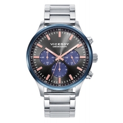 Viceroy Watches Magnum 471055-57 - Chronograph - 42 Mm - Stainless Steel Case And Bracelet - Water Resistant: 100 Meters_471055-57