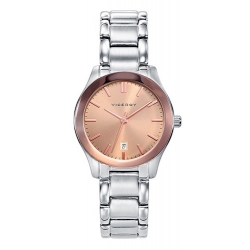 Viceroy Watches Women 471066-97 - Date - 28 Mm - Stainless Steel Case And Bracelet - Water Resistant: 50 Meters