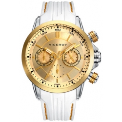 Viceroy Watch Chronograph Steel Sra Strap Viceroy