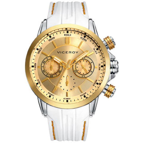 Viceroy Watch Chronograph Steel Sra Strap Viceroy_47824-27_0