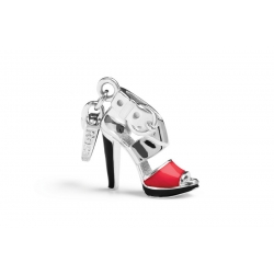 Rosato Silver Jewels Shoes Collection Heel   - Charms