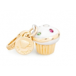 Rosato Silver Jewels Home Collection Muffin  Swarosky  - Charms