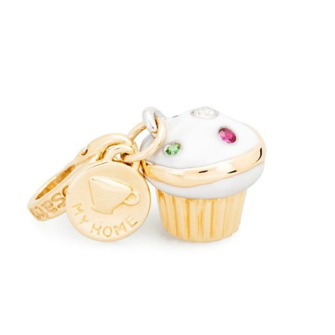 Rosato Silver Jewels Home Collection Muffin  Swarosky  - Charms_RHO021_0