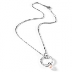 Morellato Jewels Eclipse  (collana / Necklace) Lady - Ss - White Pearl - Zircon - Lenght 49cm