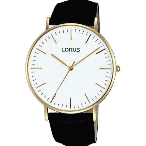 Lorus Watches - Stainless Steel - Leather/cuoio - Quartz - 40x47 Mm - 3 Atm_RH882BX9_0